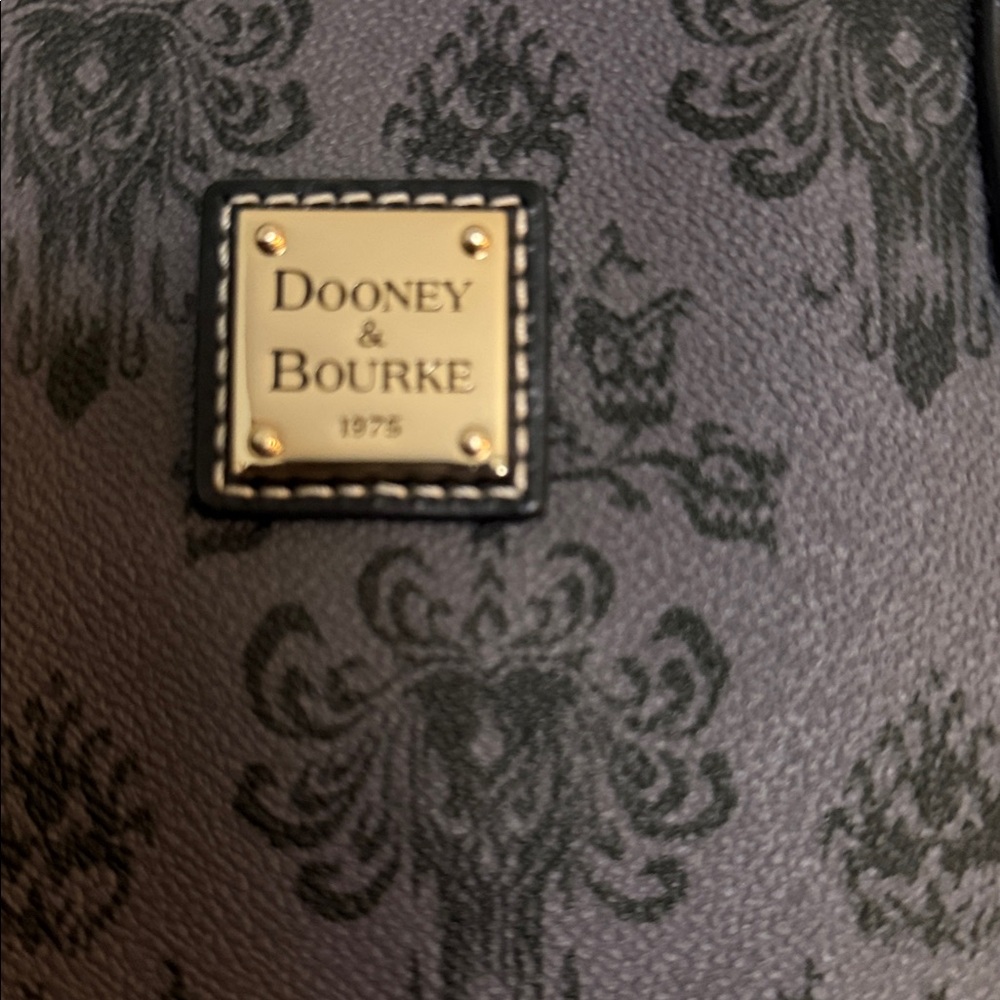 Dooney and Bourke Haunted Mansion Tote - Retired pattern - Picture 3 of 14